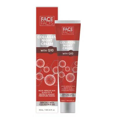 Face Facts Collagen Night Cream With Q10 1.69oz: $12.00