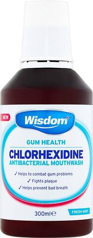 Wisdom Gum Health Chlorexidine Mouthwash Fresh Mint 300ml: $10.00