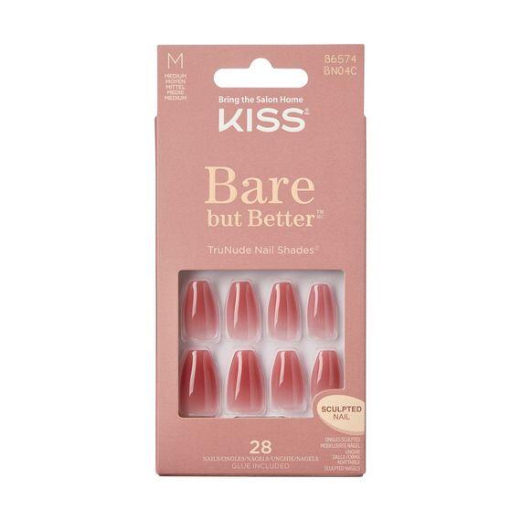 Kiss Bare But Better Nails Medium 28ct