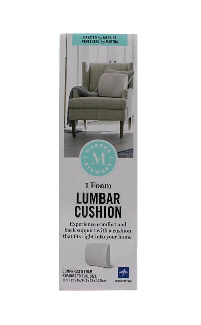 Martha Stewart Foam Lumbar Cushion Back Support
