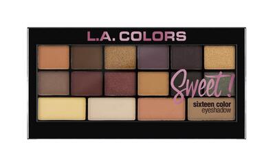 L.A. Colors Sweet 16 Eyeshadow Palette Seductive: $16.00