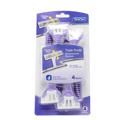 Xtra Care Razors Pivoting Head 4 ct