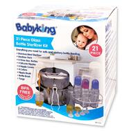 Babyking Glass Bottle Sterilizer Set 21 count: $0.00