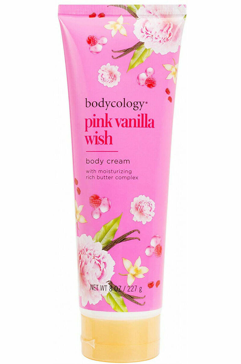 Bodycology Body Cream Pink Vanilla Wish 8oz