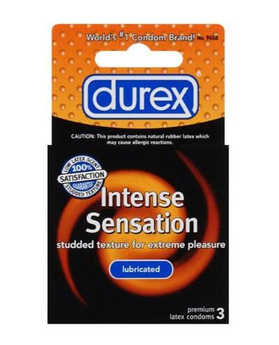 Durex Intense Sensation 3pk