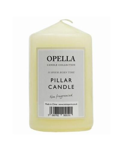Opella Pillar Candle Small 1 count