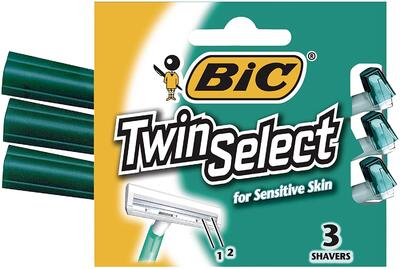 Bic Twin Select Shavers For Sensitive Skin 3ct: $5.00