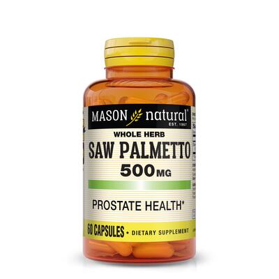 Mason Saw Palmetto 500mg Caps