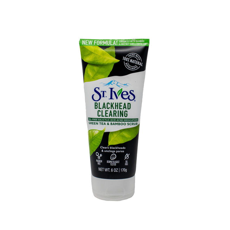 St. Ives Blackhead Clearing Scrub Green Tea 6 oz