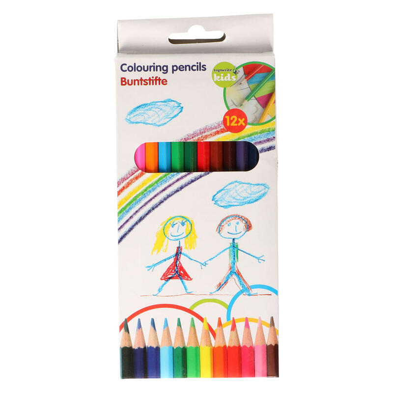 Topwrite Colouring Pencil 12pcs