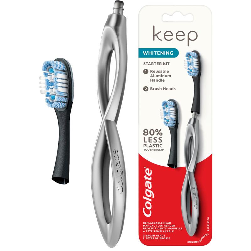 Colgate Keep Manual Toothbrush Whitening Starter Kit