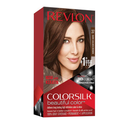 Revlon Colorsilk Hair Color Dark Golden Brown #37: $15.00