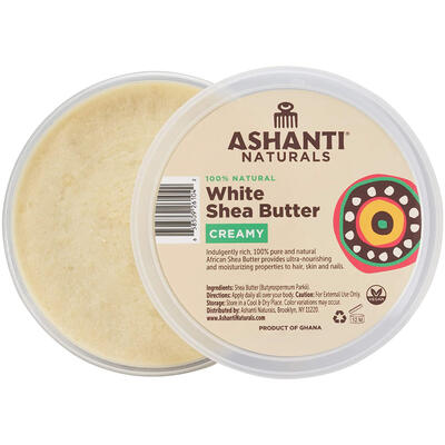 Ashanti Naturals White Shea Butter Creamy 3oz
