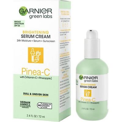 Garnier Green Labs Brightening Serum Cream Pinea-C 2.4oz: $59.00