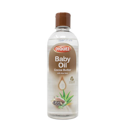 Diquez Baby Oil Cocoa Butter with Aloe Vera 16.2oz