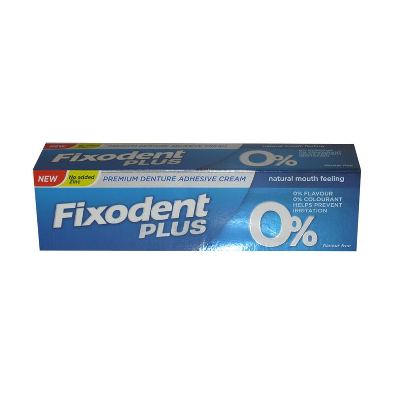 Fixodent Plus 0% Denture Adhesive cream Flavour Free 47 g: $18.00