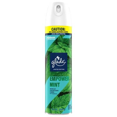 Glade Air Freshner Spray Empower Mint 8.3oz