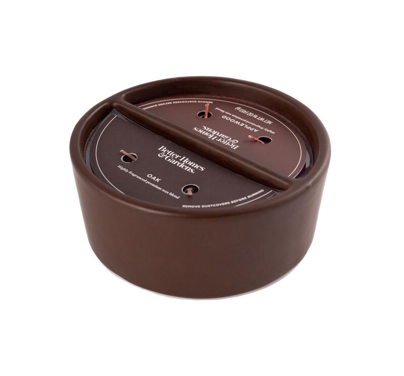 Jar Candle Better Homes Gardens 4 Wick Applewood Oak 16oz