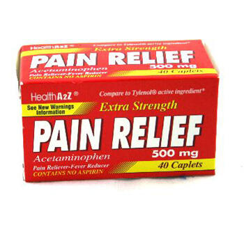 A2z Pain Relief 500mg 40ct: $10.00