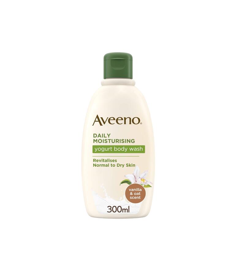 Aveeno Body Wash Vanilla & Oats 300ml