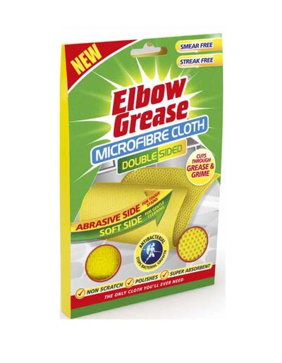 Elbow Grease Dual Sided Microfiber Cloth 1 count: $6.50