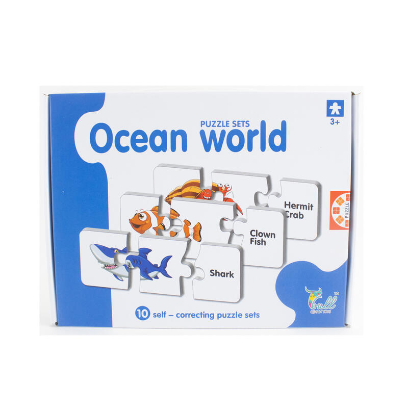 10pc Ocean World Puzzle: $7.50