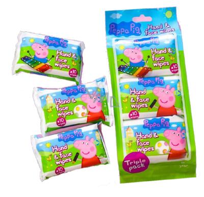 Peppa Pig Hand & Face Wipes 10pk: $6.00