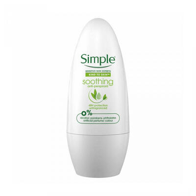 Simple Soothing Anti-perspirant Deodorant Roll-on 50ml