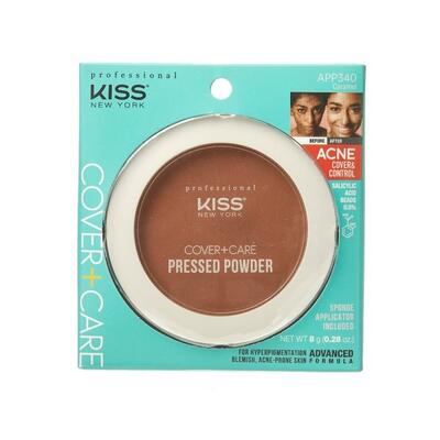 Kiss New York Pressed Powder Caramel