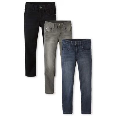 Boys Super Skinny Denim Jeans Sizes 10 12 14