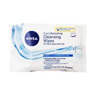 Nivea 3in1 Refreshing Cleansing Wipes 25 count: $10.00