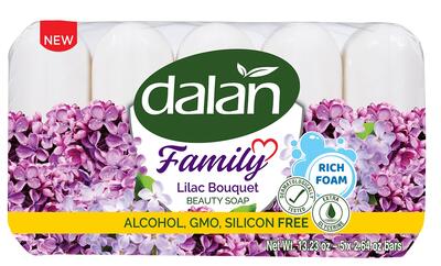 Dalan Family Lilac Bouquet Beauty Soap 4pk