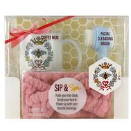 Sip & Spar Facial Gift Set 3pcs: $30.00