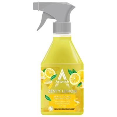 Astonish Ready To Use Disinfectant Lemon 550ml: $8.00