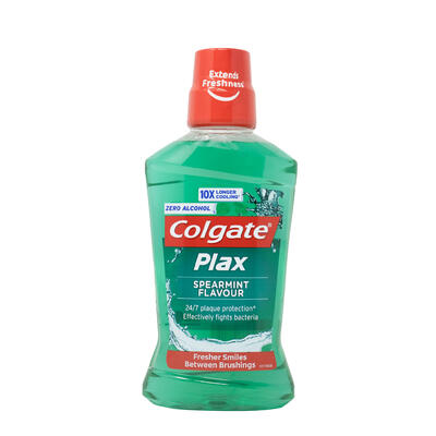 Colgate Plax Spearmint 500 ml: $11.00