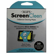 Screen Cleen  75% Alcohol  Screen Cleaning Wipes 30ct: $5.00
