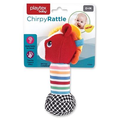 Playtex Chirpy Rattle