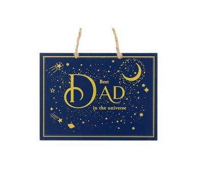 Best Dad In The Universe Plaque