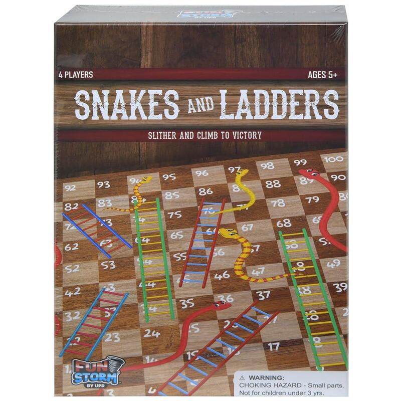 Fun Storm Classic Snakes & Ladders Game