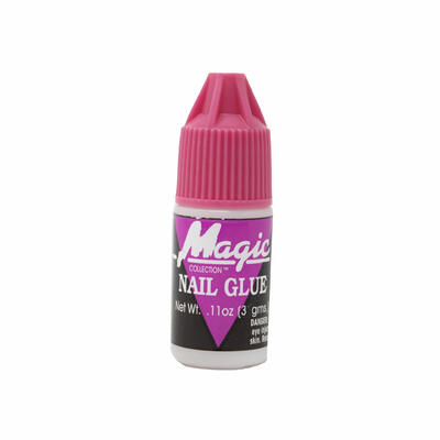Magic Nail Glue W/Jar 100pc: $3.00