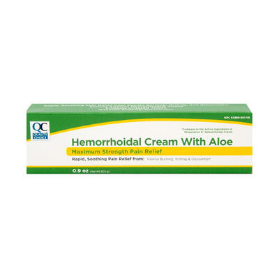 QC Hemorrhoidal Cream with Aloe 0.9oz