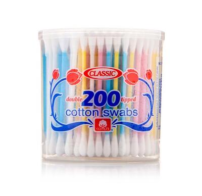Cotton Classic Double Tipped Cotton Swabs 200 cotton