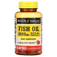 Mason Omega-3 Fish Oil 1000mg Softgels 60's: $0.00