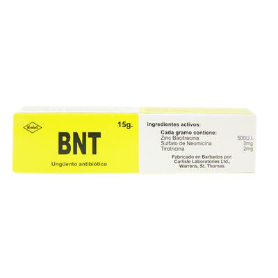 BNT Antibiotic Cream 15gm: $14.95