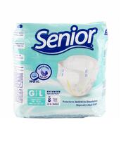 Senior Adult Diapers Large 8 count: $18.60