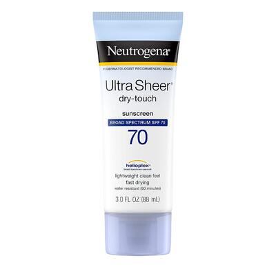 Neutrogena Ultra Sheer Sunscreen 3.0fl oz: $38.95