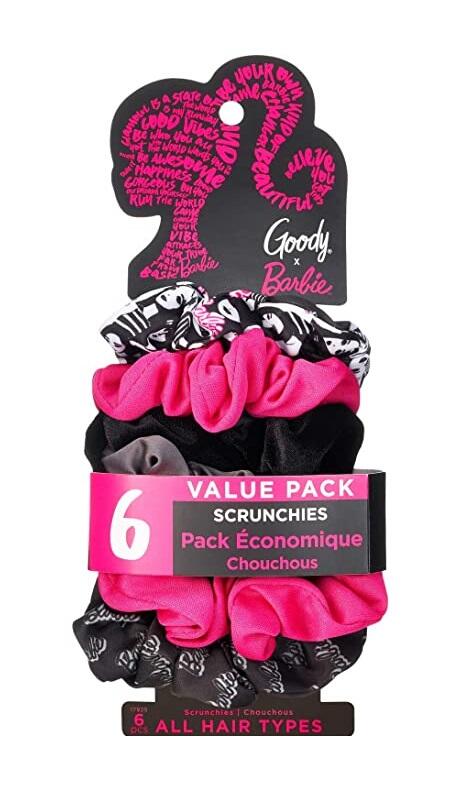 Goody Barbie Hair Scrunchies 6ct
