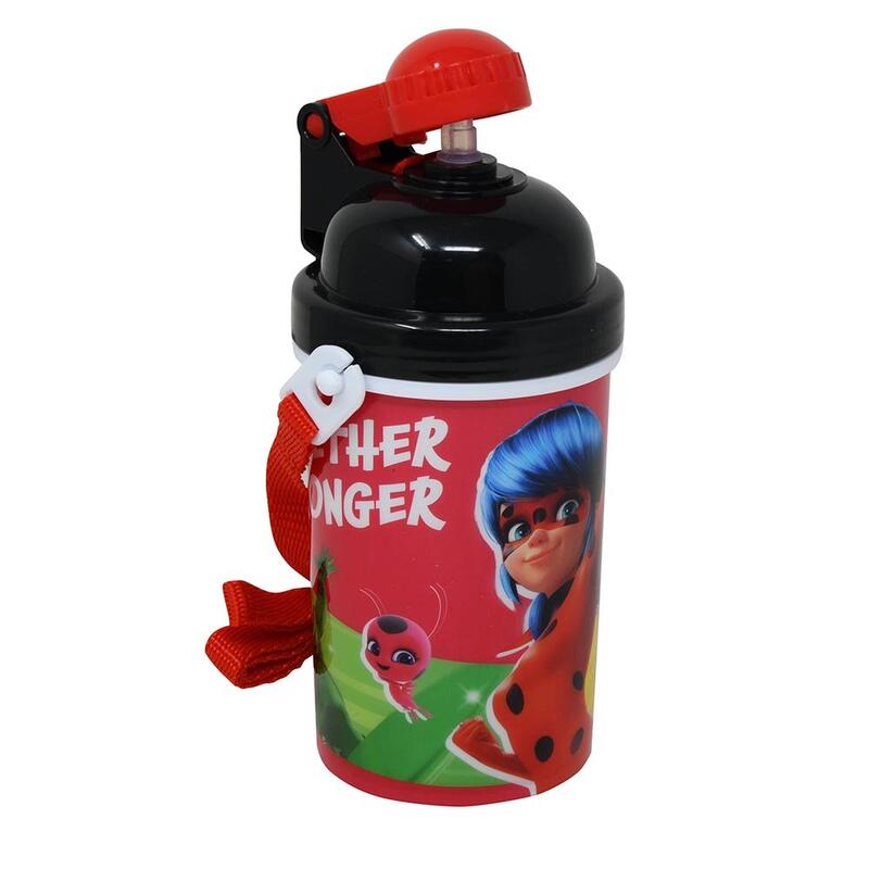 Miraculous Ladybug Canteen With Popup Lid 12oz