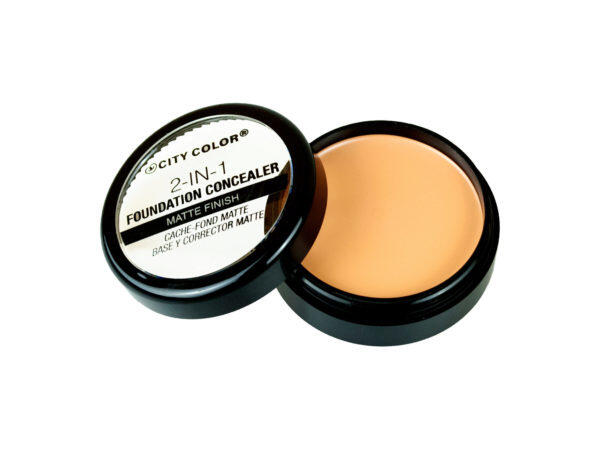 2-In-1 Foundation Concealer Dark Tones