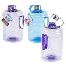 Hydration Crunch Water Bottle With Handles Assorted 2 liters